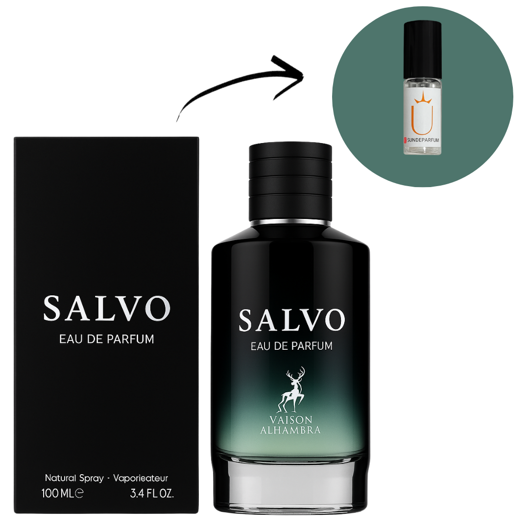 Salvo - Maison Alhambra - Perfume Masculino - Eau de Parfum (Decant) - Sun de Parfum