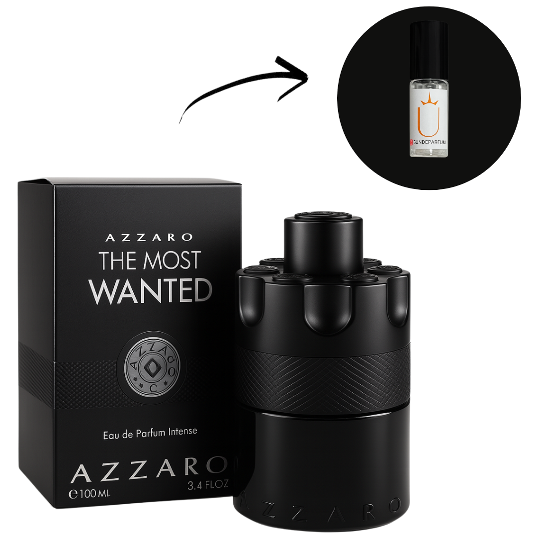 The Most Wanted - Azzaro - Perfume Masculino - Eau de Parfum Intense (Decant) - Sun de Parfum
