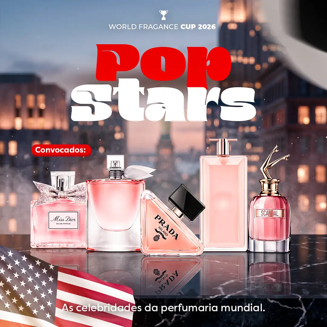 Estados Unidos: Pop Stars (Kit de Decants Femininos)