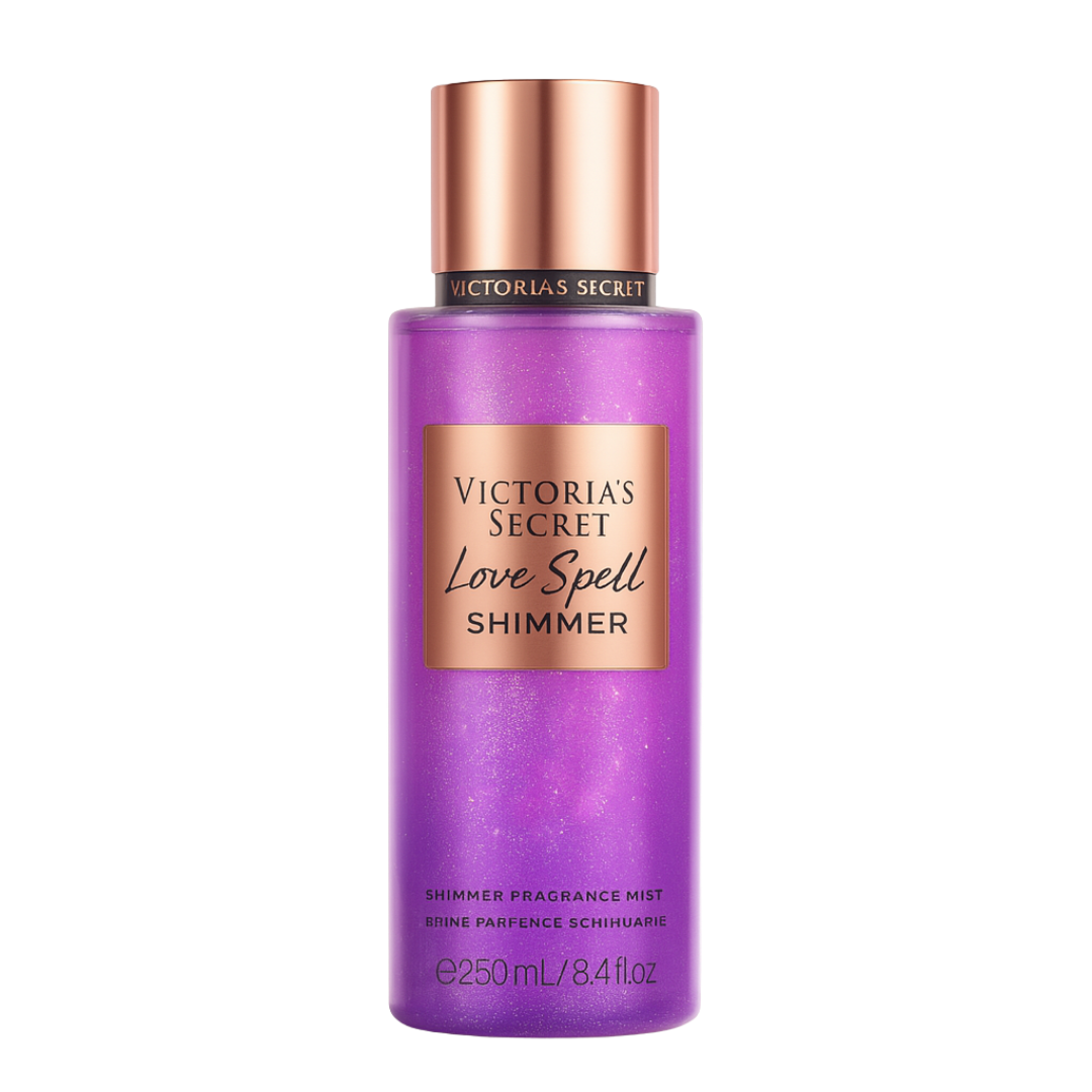Victoria's Secret Love Spell Shimmer - Body Splash 250ml - Sun de Parfum 