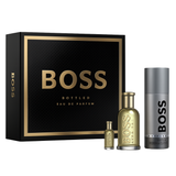 Kit Hugo Boss - Masculino - Bottled EDP 100ml + Shower Gel 100ml + Travel Spray 10ml