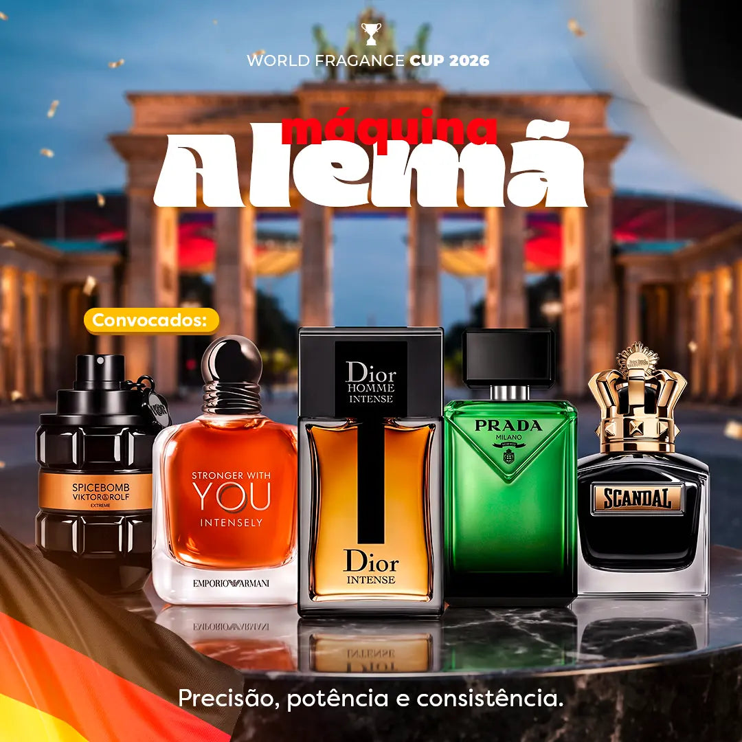 Alemanha: Máquina Alemã (Kit de Decants Masculinos)