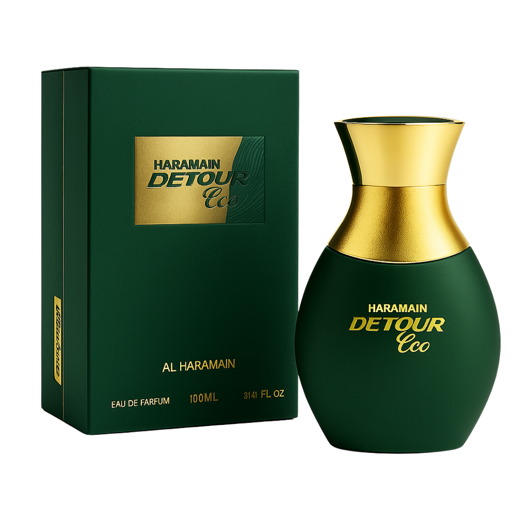 Haramain Detour Eco - Al Haramain - Perfume Compartilhável - Eau de Parfum - 100ml (Lacrado) - Sun de Parfum 