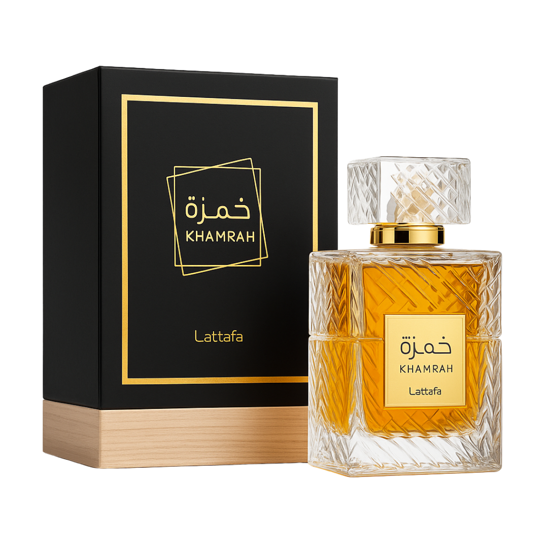 Khamrah - Lattafa - Perfume Compartilhável - Eau De Parfum - 100ml (Lacrado) - Sun de Parfum 