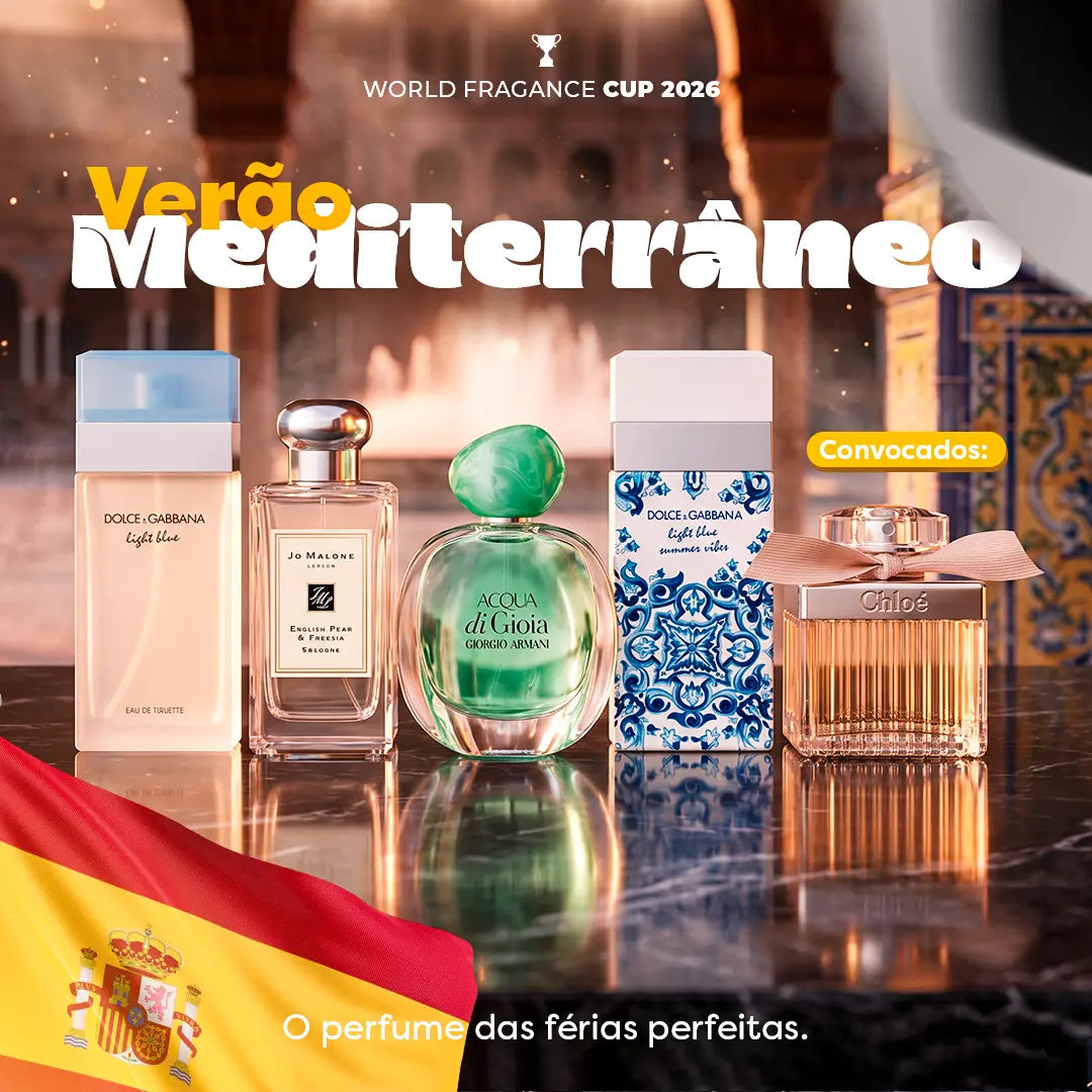 Espanha: Verão Mediterrâneo (Kit de Decants Femininos)
