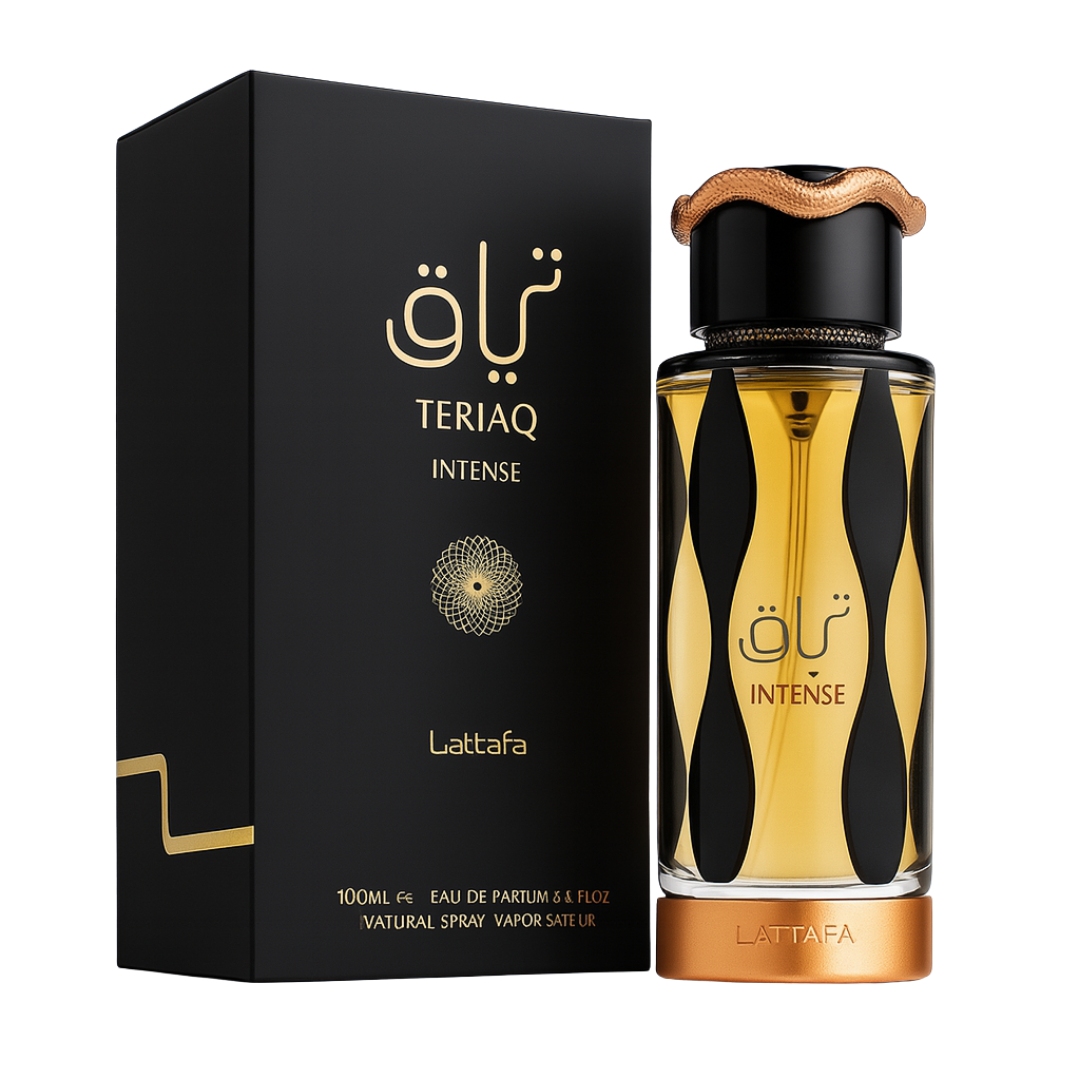 Teriaq Intense - Lattafa - Perfume Compartilhável - Eau De Parfum - 100ml (Lacrado) - Sun de Parfum 