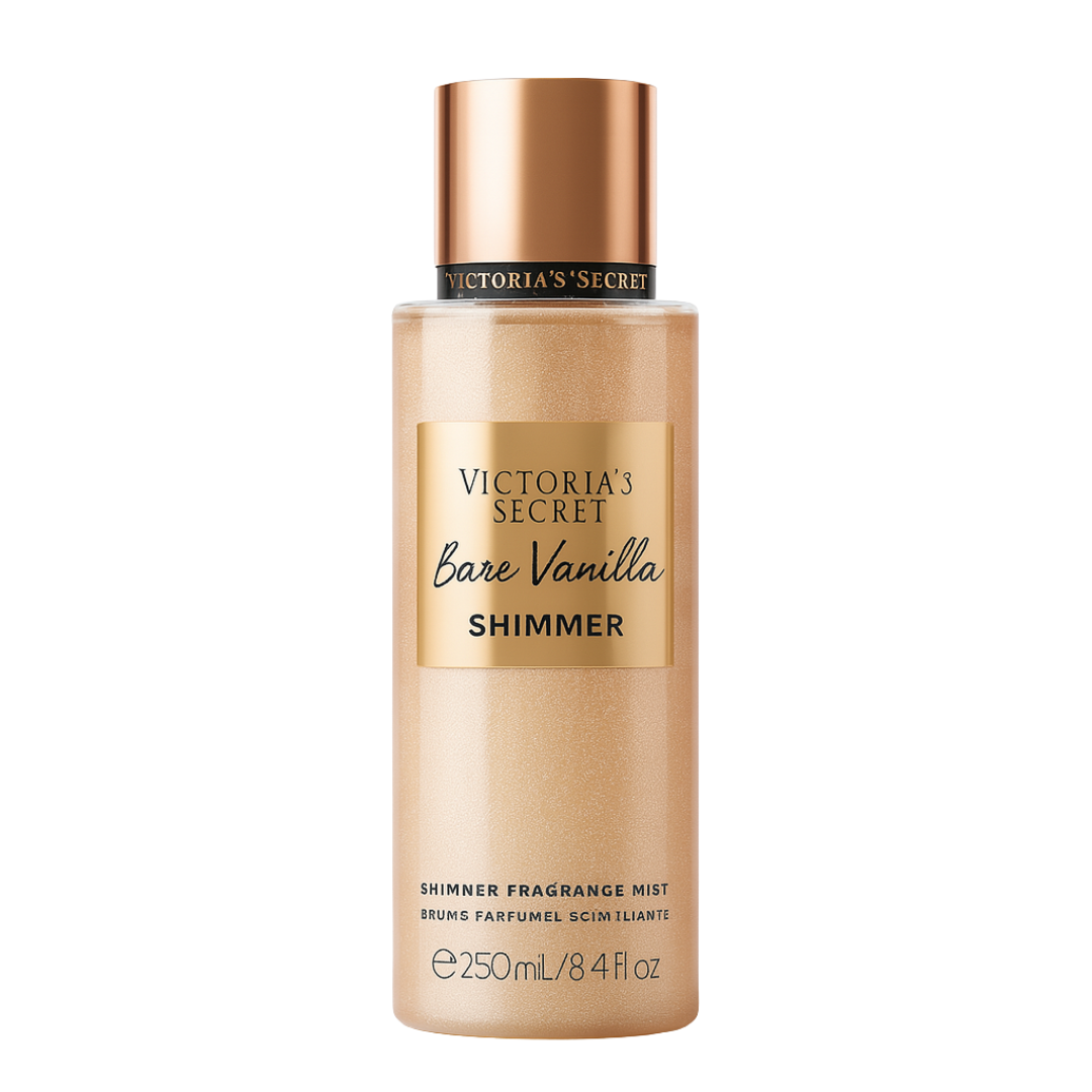 Victoria's Secret Bare Vanilla Shimmer - Body Splash 250ml - Sun de Parfum 
