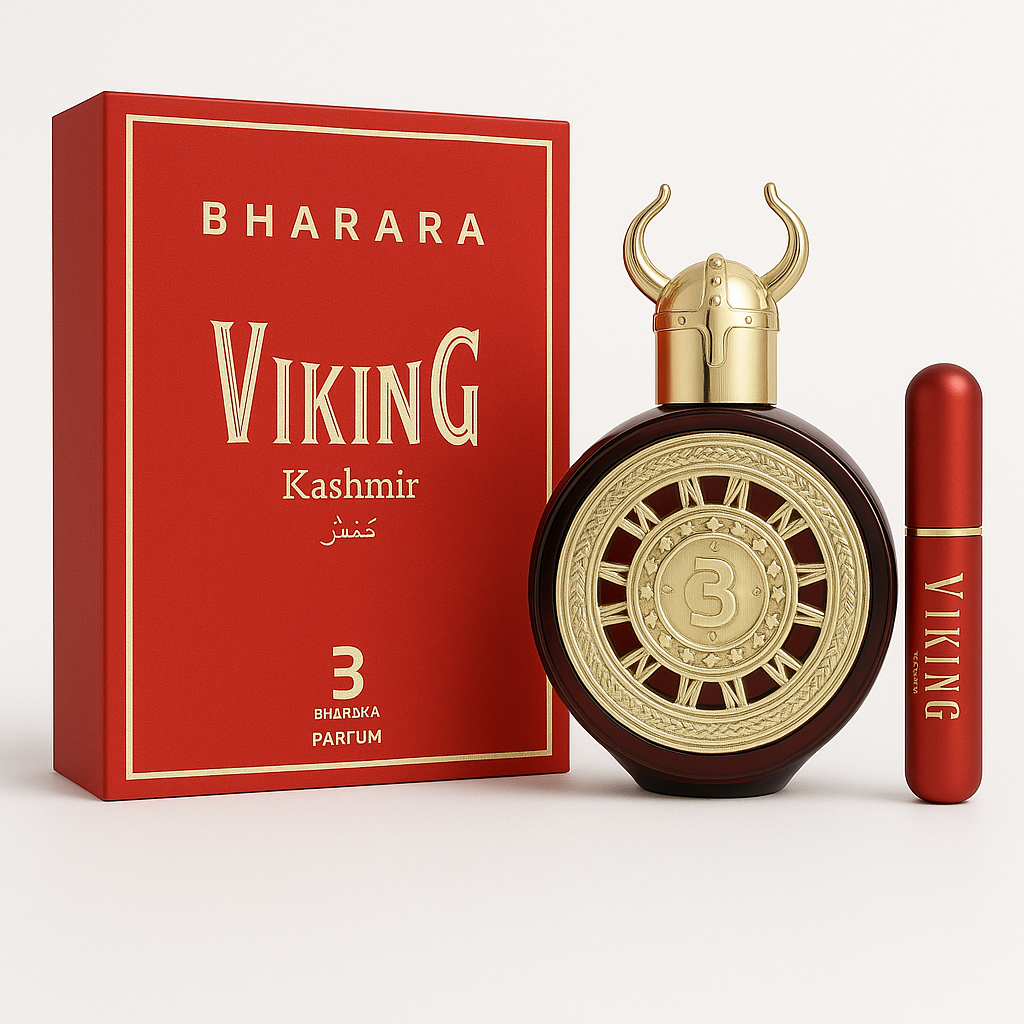 Viking Kashmir - Bharara - Perfume Compartilhável - Eau de Parfum - 100ml (Lacrado) - Sun de Parfum 