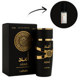 Asad Black - Lattafa - Perfume Masculino - Eau de Parfum (Decant)