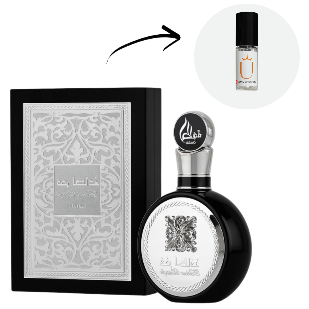 Fakhar Black Lattafa - Perfume Masculino - Eau de Parfum (Decant) - Sun de Parfum 
