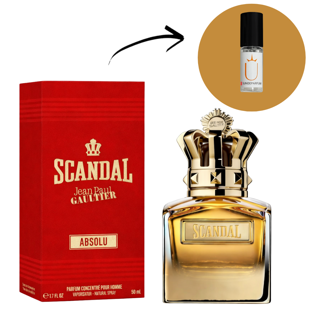 Scandal Pour Homme Absolu - Jean Paul Gaultier - Perfume Masculino - Parfum Concentré (Decant)