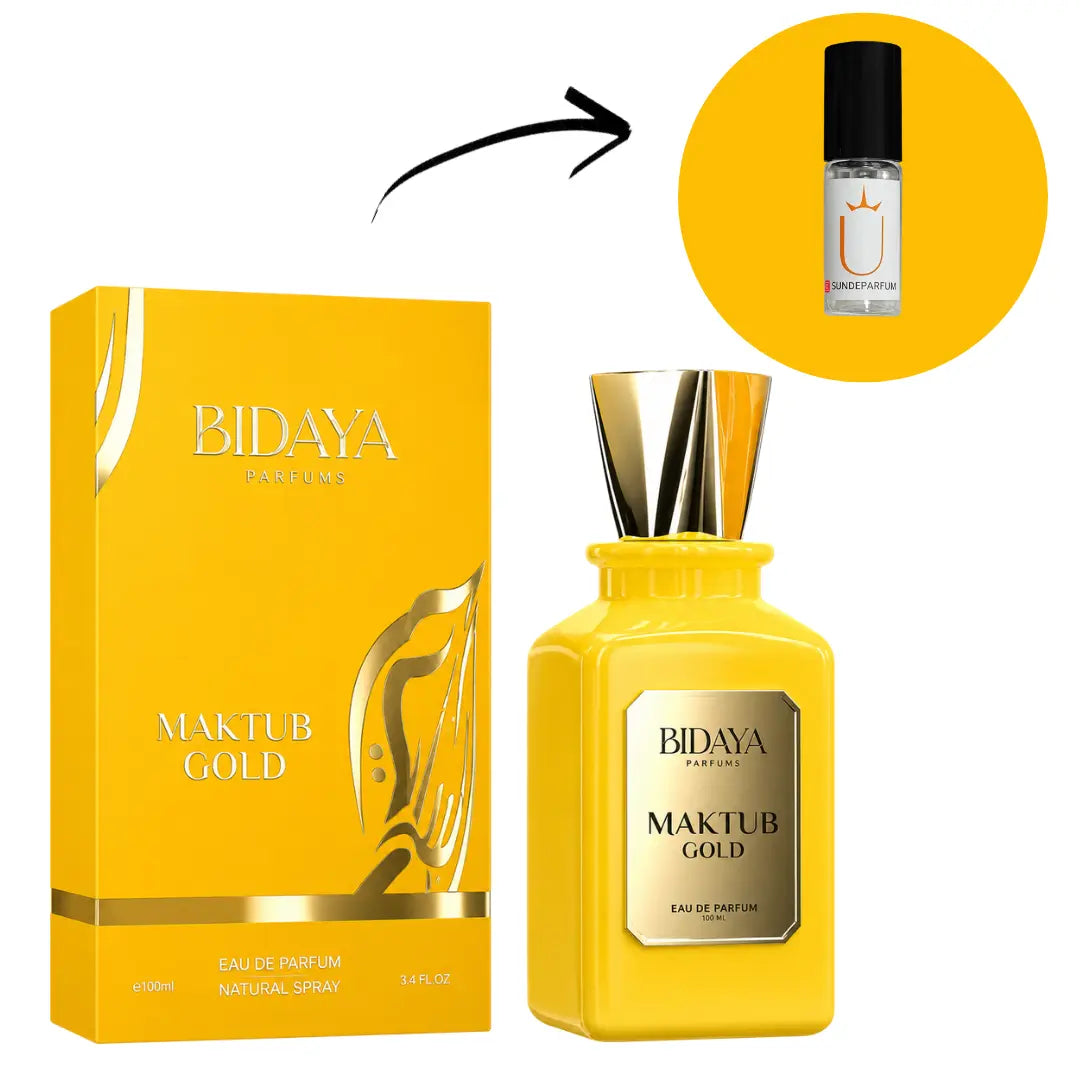 Maktub Gold - Bidaya Parfums - Perfume Compartilhável - Eau de Parfum (Decant)