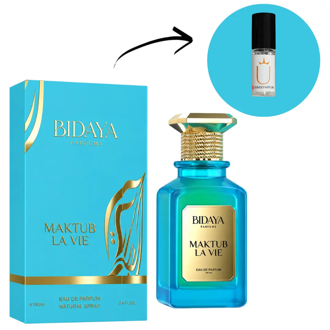 Maktub La Vie - Bidaya Parfums - Perfume Compartilhável - Eau de Parfum (Decant)