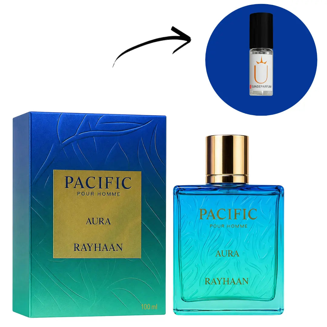 Pacific Aura - Rayhaan - Perfume Masculino - Eau de Parfum (Decant)