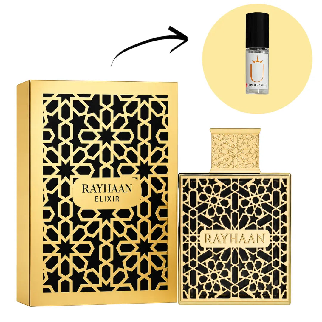 Rayhaan Elixir - Rayhaan - Perfume Compartilhável - Eau de Parfum (Decant)