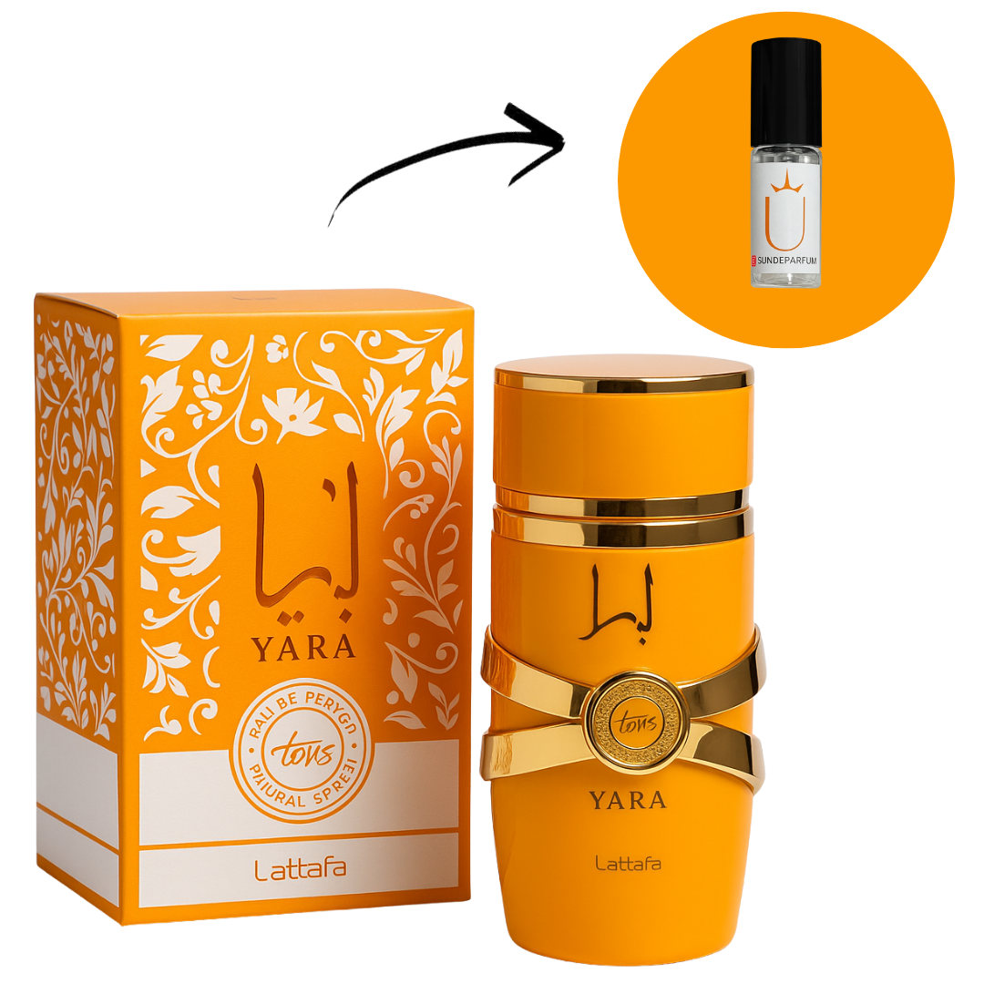 Yara Tous - Lattafa - Perfume Feminino - Eau de Parfum (Decant) - Sun de Parfum 