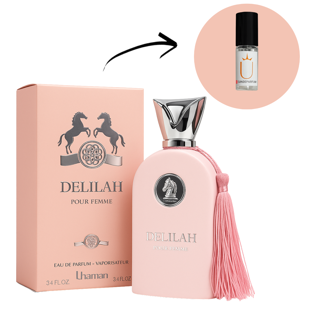Delilah Pour Femme - Maison Alhambra - Perfume Feminino - Eau de Parfum (Decant) - Sun de Parfum 