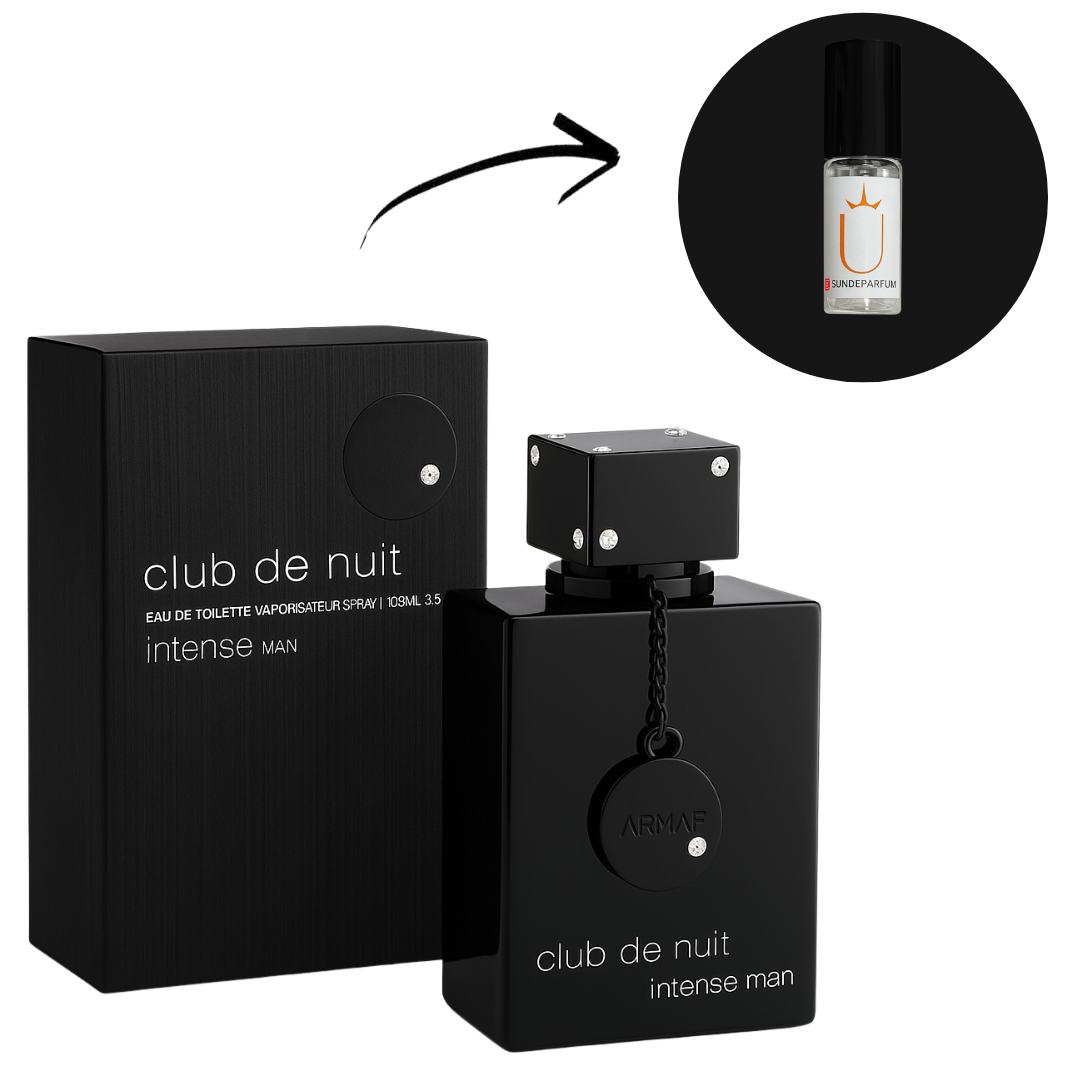 Club De Nuit Intense - Armaf - Perfume Masculino - Eau De Toilette (Decant) - Sun de Parfum 