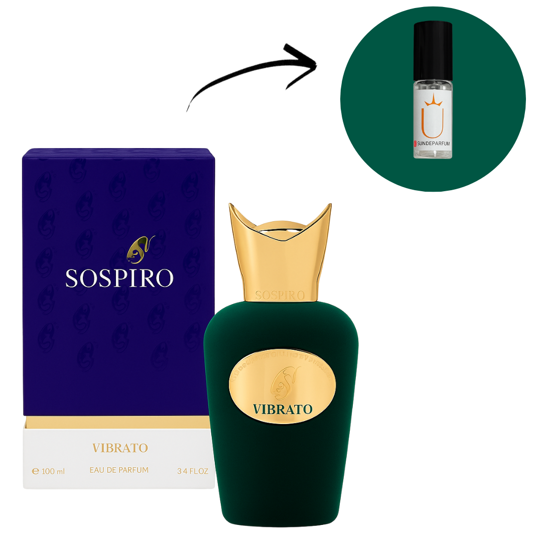 Vibrato - Sospiro - Perfume Compartilhável - Eau de Parfum (Decant) - Sun de Parfum 