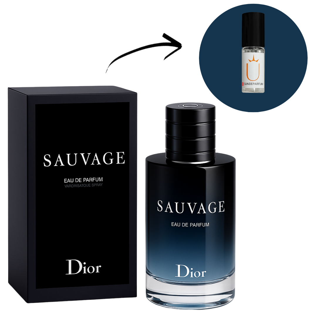 Sauvage - Dior - Perfume Masculino - Eau de Parfum (Decant) - Sun de Parfum 