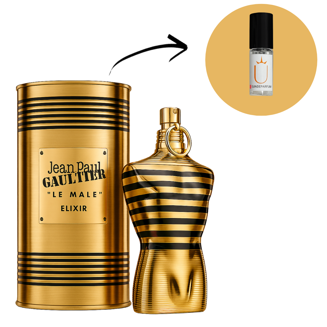 Le Male Elixir - Jean Paul Gaultier - Perfume Masculino - Eau de Parfum (Decant) - Sun de Parfum 