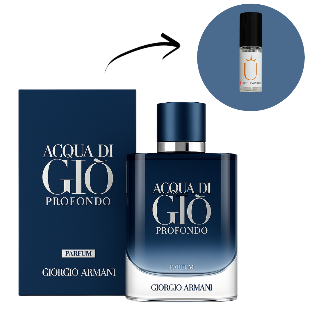 Acqua di Giò - Giorgio Armani - Perfume Masculino - Profondo Parfum (Decant) - Sun de Parfum 