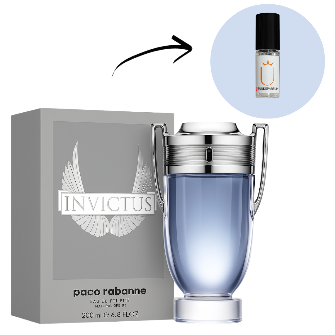 Invictus - Paco Rabanne - Perfume Masculino - Eau de Toilette (Decant) - Sun de Parfum 
