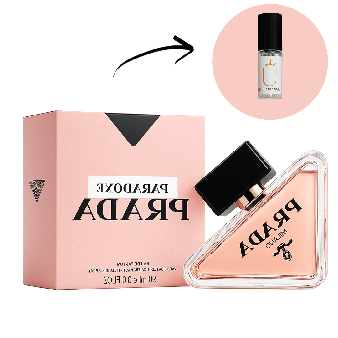 Paradoxe - Prada Milano - Perfume Feminino - Eau de Parfum (Decant) - Sun de Parfum 