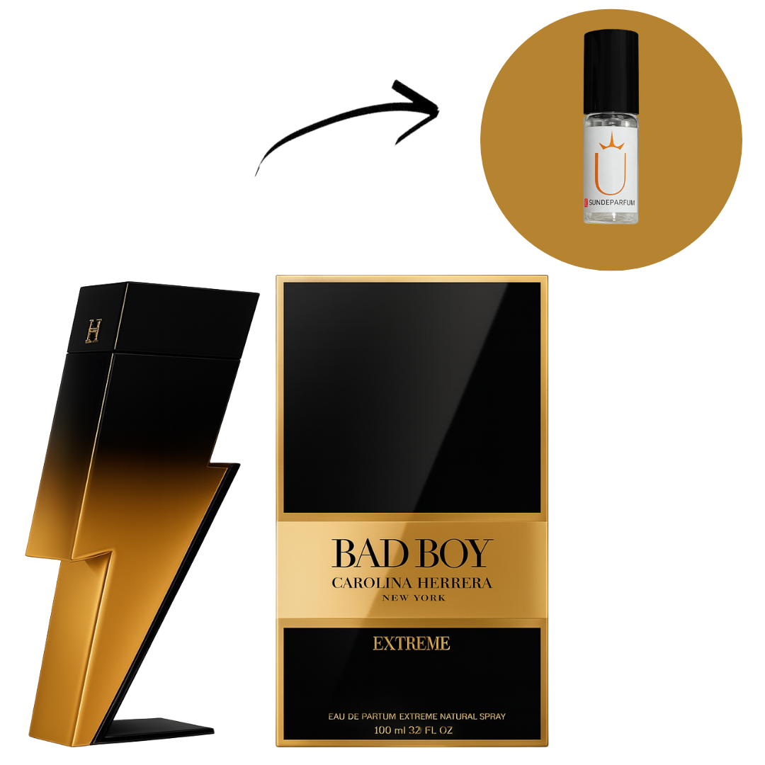Bad Boy Extreme - Carolina Herrera - Perfume Masculino - Eau de Parfum (Decant) - Sun de Parfum 