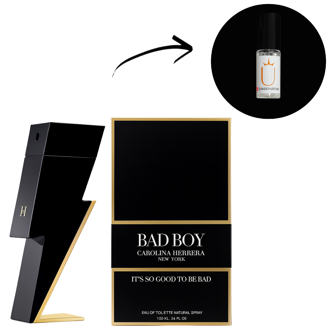 Bad Boy - Carolina Herrera - Perfume Masculino - Eau de Toilette (Decant) - Sun de Parfum 