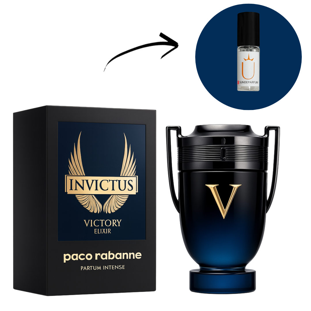 Invictus Victory Elixir - Paco Rabanne - Perfume Masculino - Parfum Intense (Decant) - Sun de Parfum 