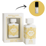 Badee Al Oud Honor e Glory - Lattafa - Perfume Compartilhável - Eau De Parfum (Decant)