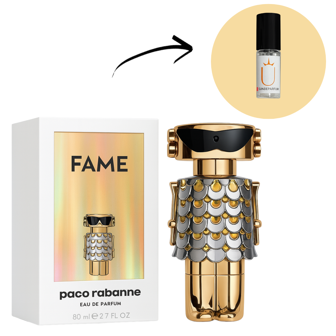 Fame - Paco Rabanne - Perfume Feminino - Eau de Parfum (Decant) - Sun de Parfum 
