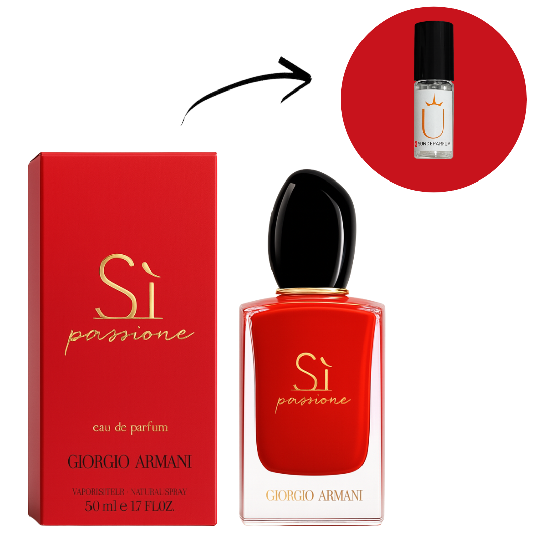 Si Passione - Giorgio Armani - Perfume Feminino - Eau de Parfum (Decant) - Sun de Parfum 