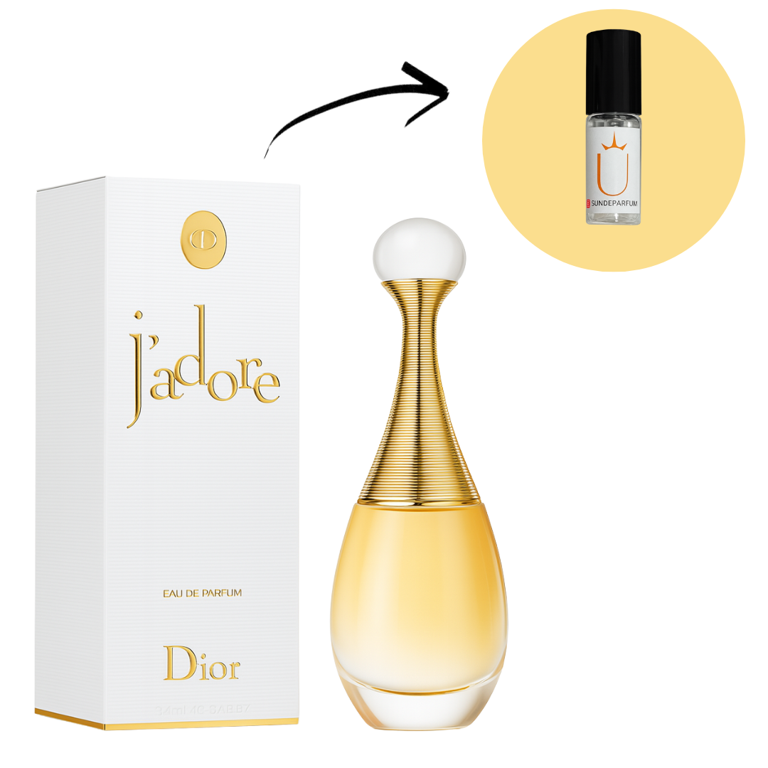 J'adore - Dior - Perfume Feminino - Eau de Parfum (Decant) - Sun de Parfum 