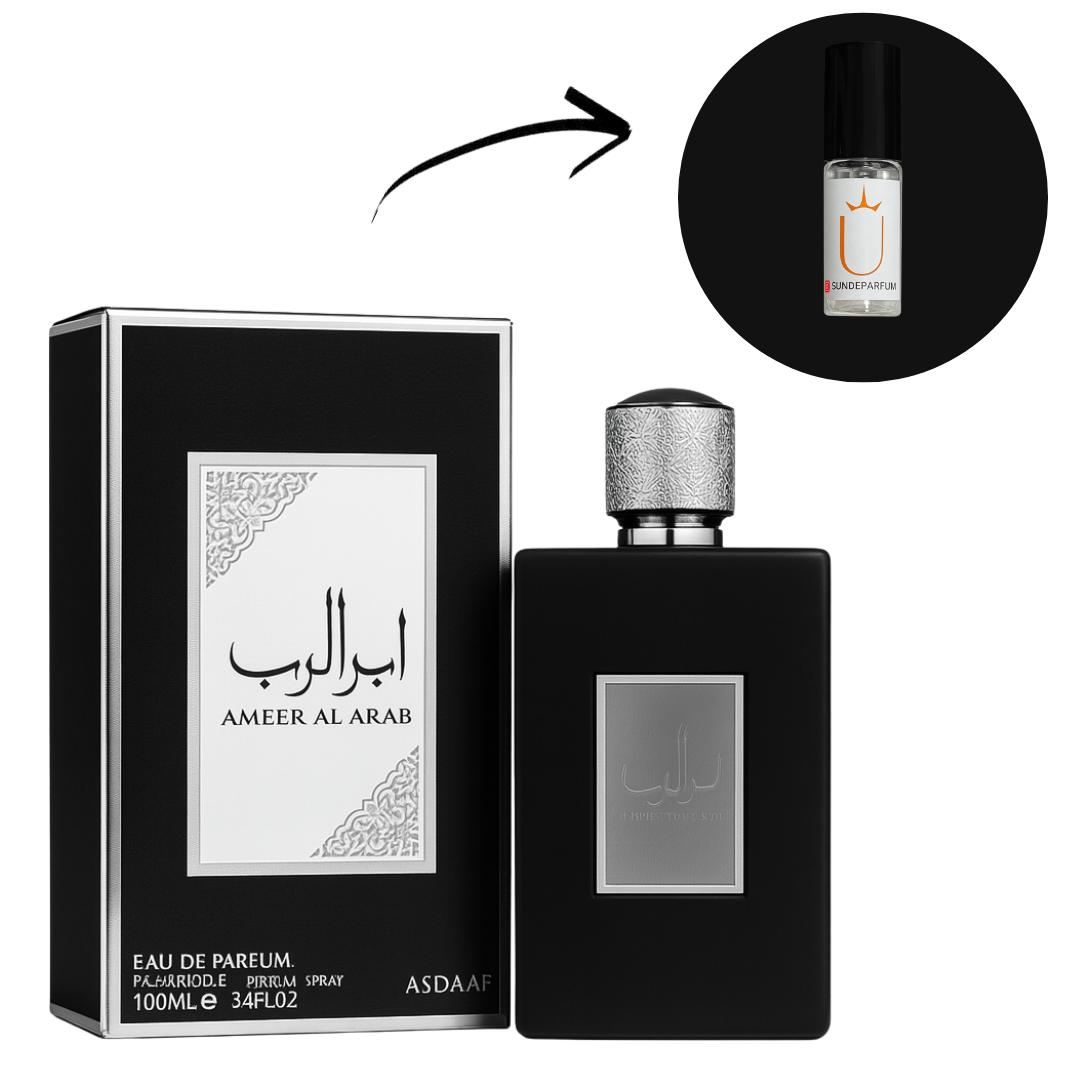 Ameer Al Arab - Asdaaf - Perfume Masculino - Eau De Parfum (Decant) - Sun de Parfum 