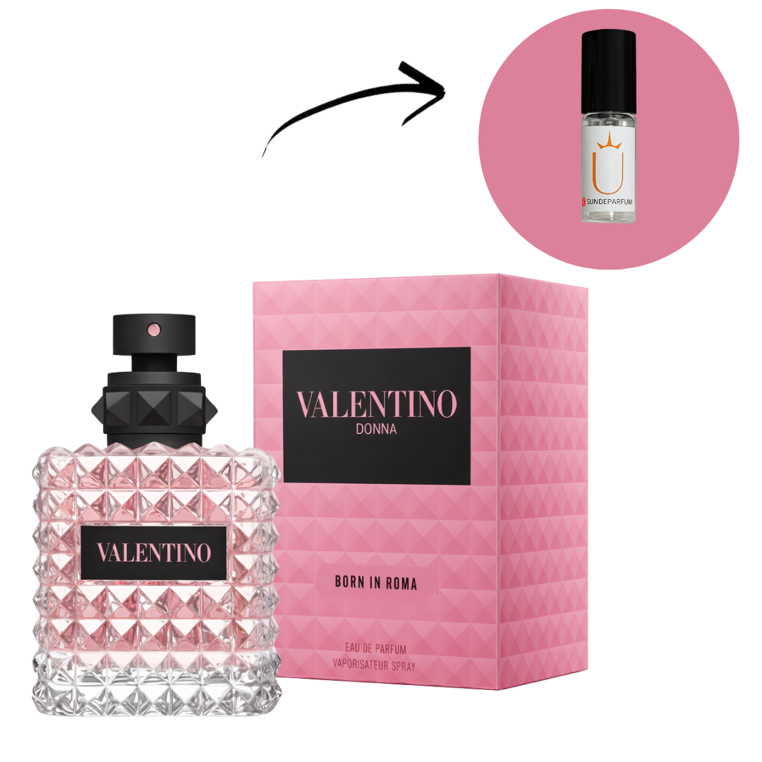 Valentino Donna Born in Roma - Valentino - Perfume Feminino - Eau de Parfum (Decant)