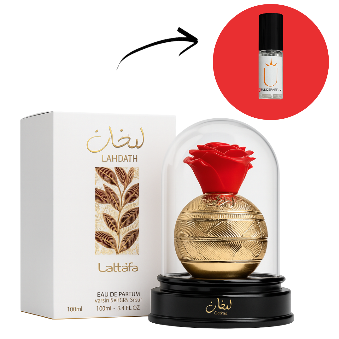 Lahdath - Lattafa - Perfume Feminino - Eau de Parfum (Decant) - Sun de Parfum 