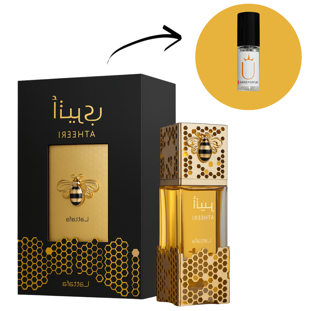 Atheeri - Lattafa - Perfume Compartilhável - Eau De Parfum (Decant) - Sun de Parfum 