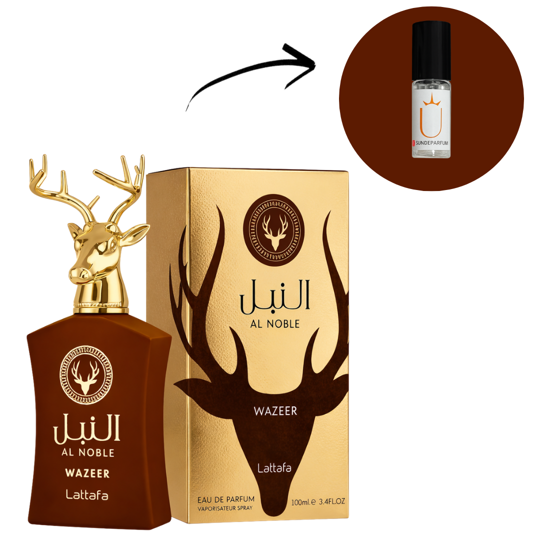 Al Noble Wazer - Lattafa - Perfume Compartilhável - Eua de Parfum (Decant)