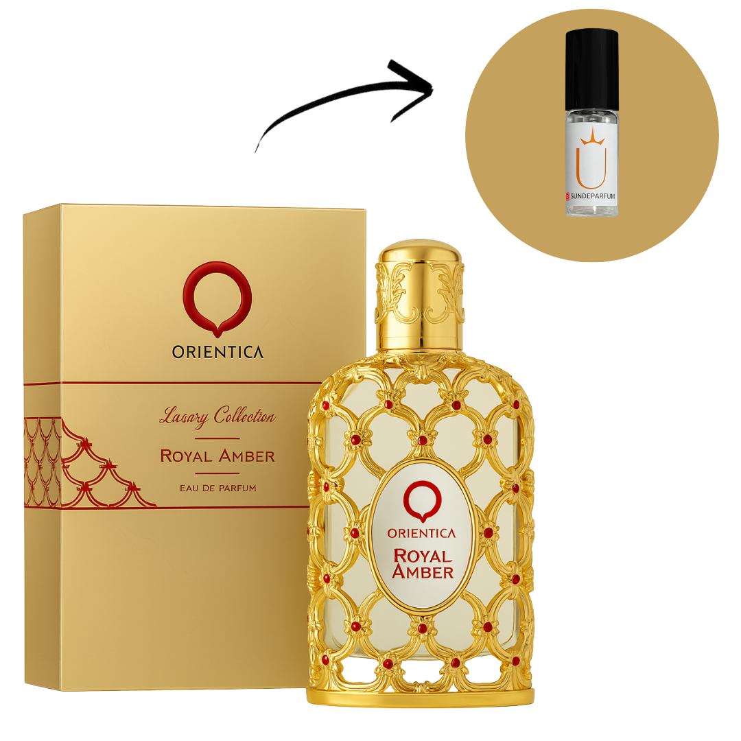 Royal Amber - Orientica - Perfume Compartilhável - Eau de Parfum (Decant) - Sun de Parfum 