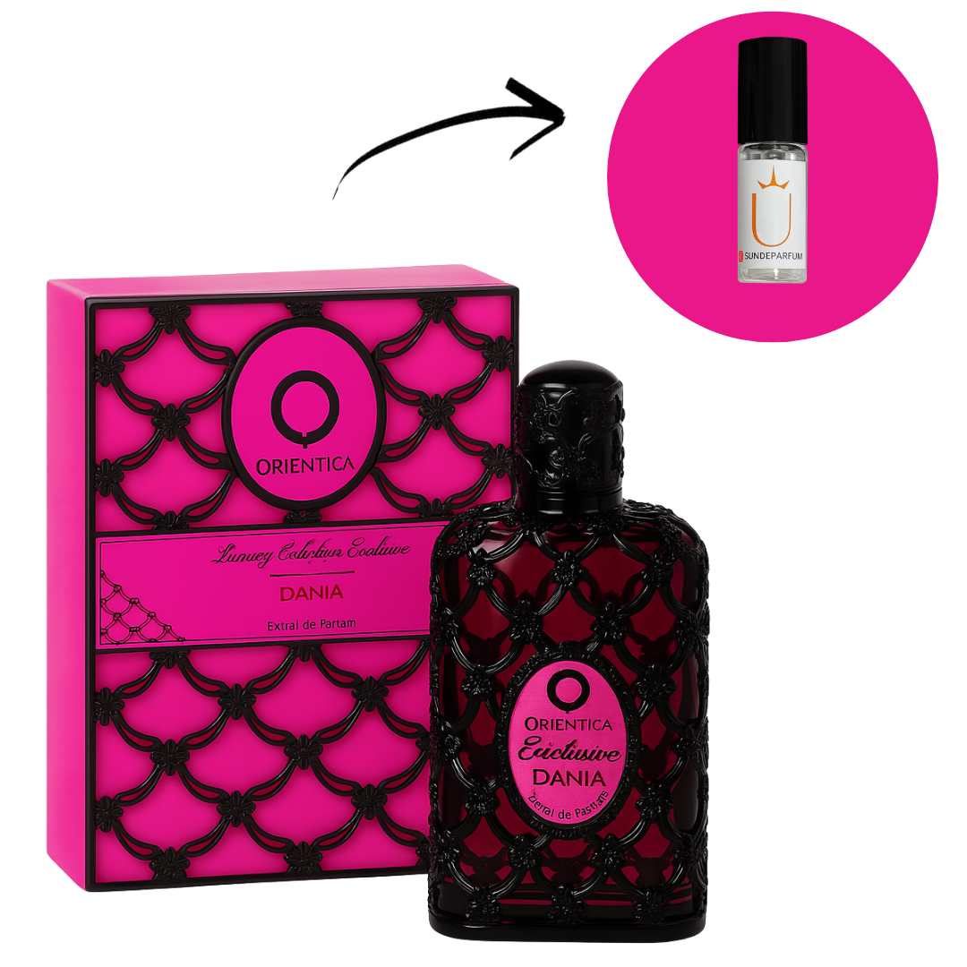 Exclusive Dania - Orientica - Perfume Feminino - Extrait de Parfum (Decant) - Sun de Parfum 
