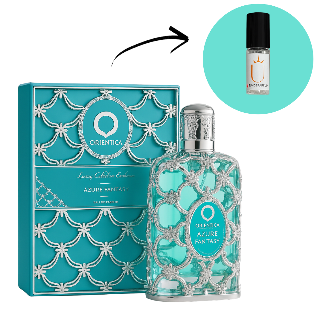 Exclusive Azure Fantasy - Orientica - Perfume Compartilhável - Extrait de Parfum (Decant) - Sun de Parfum 